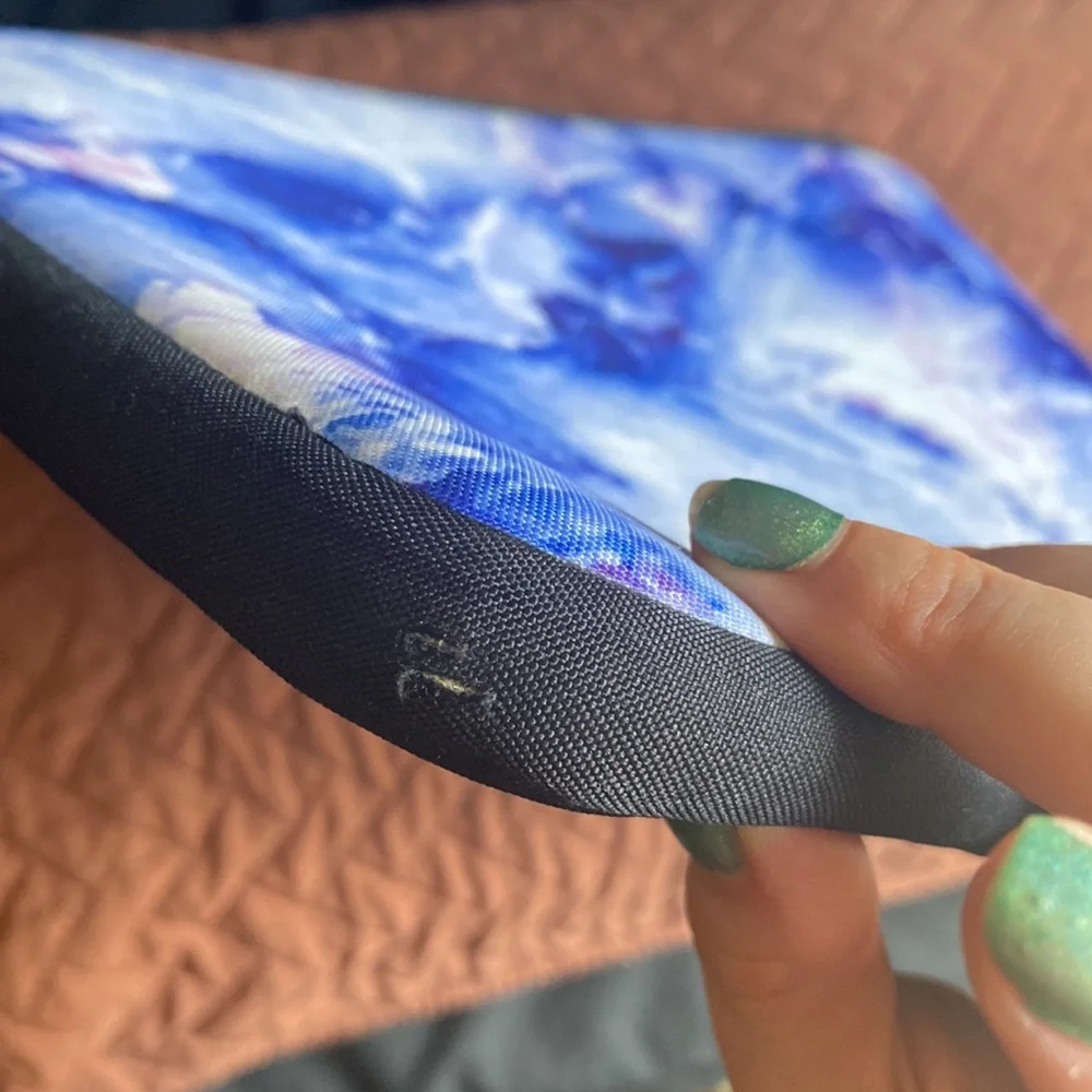 Purple Marble Laptop Sleeve (12.5 inch x 9 inch)